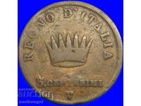 Napoleon 3 centesimo 1808 V - Venice Lombardy
