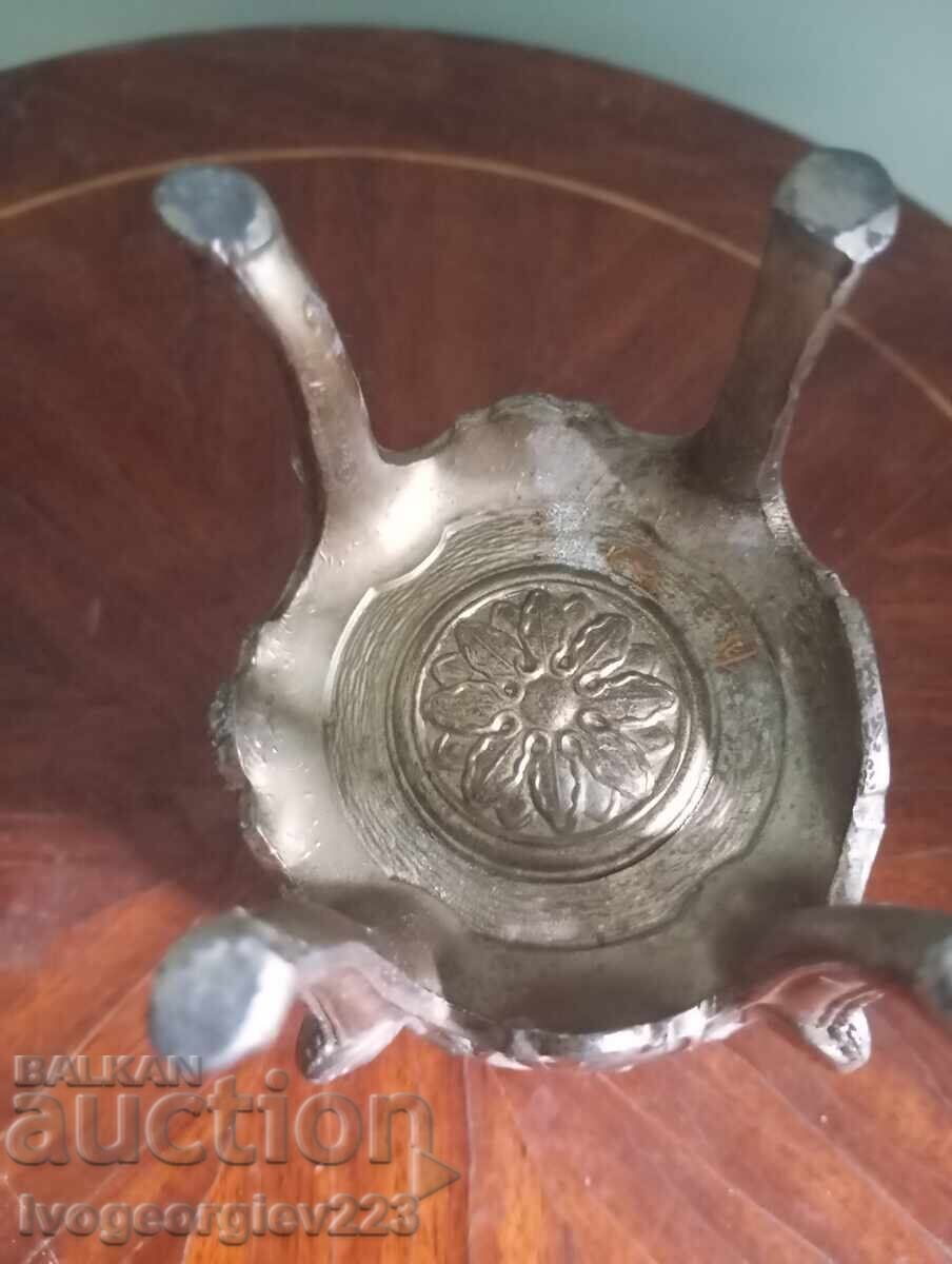 Antique French silver-plated jewelry box - 5