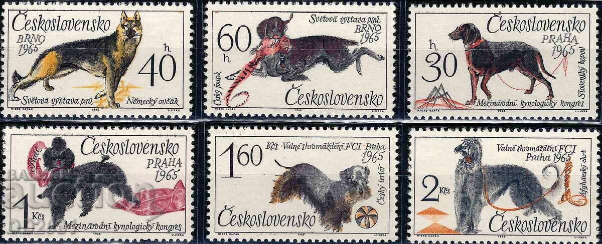 Τσεχοσλοβακία 1965 - σκύλοι MNH Τσεχοσλοβακία 1965 - σκύλοι MNH