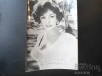 GINA LOLLOBRIGIDA, Old postcard