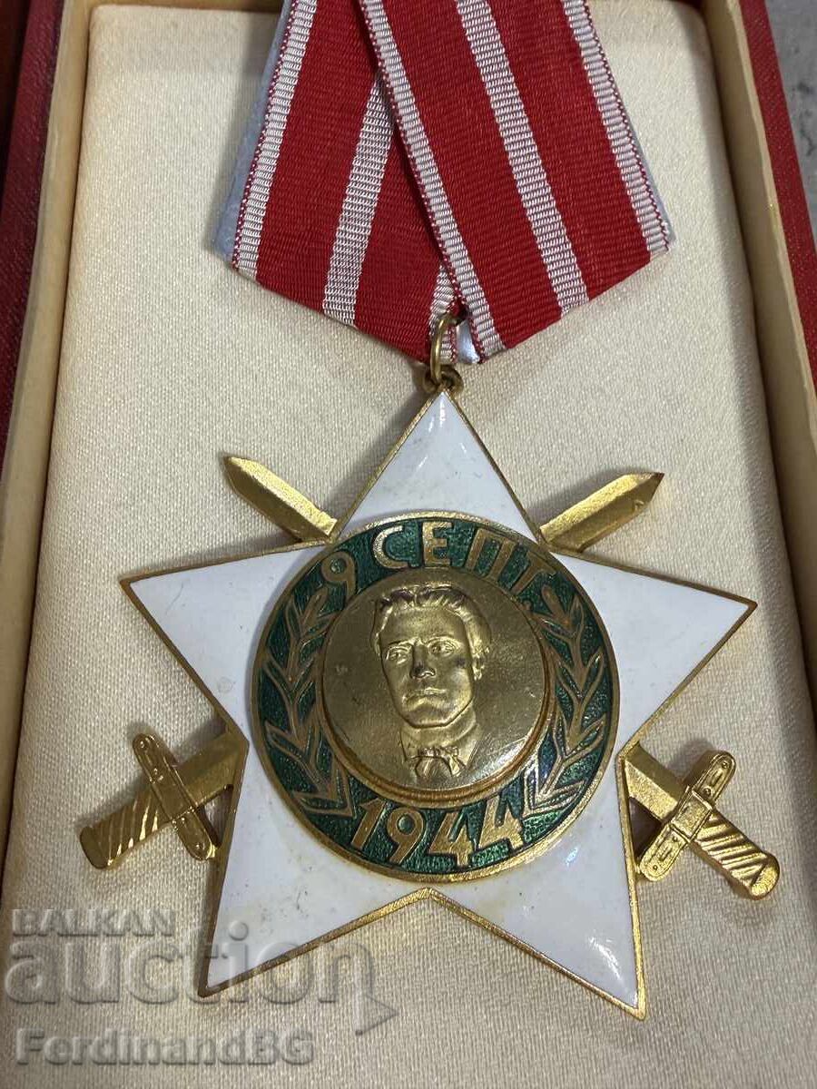 Ordine „9 septembrie 1944”, clasele I și II, cu cutie - 5 Ordine „9 septembrie 1944”, clasele I și II, cu cutie - 5