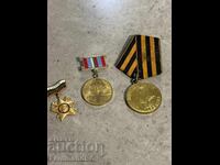 Медал Участие в Втора световна война орден WW2 СССР И др.