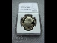 5 λέβα 1982 NGC PF 68 ULTRA CAMEO Λιουντμίλα Ζίβκοβα