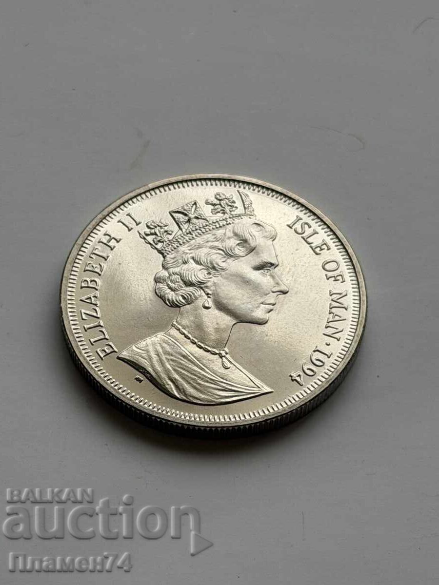 1 coroană 1944 Insula Man Ziua „D” cu preț € 18.00 | 35.21 BGN 1 coroană 1944 Insula Man Ziua „D” cu preț € 18.00 | 35.21 BGN