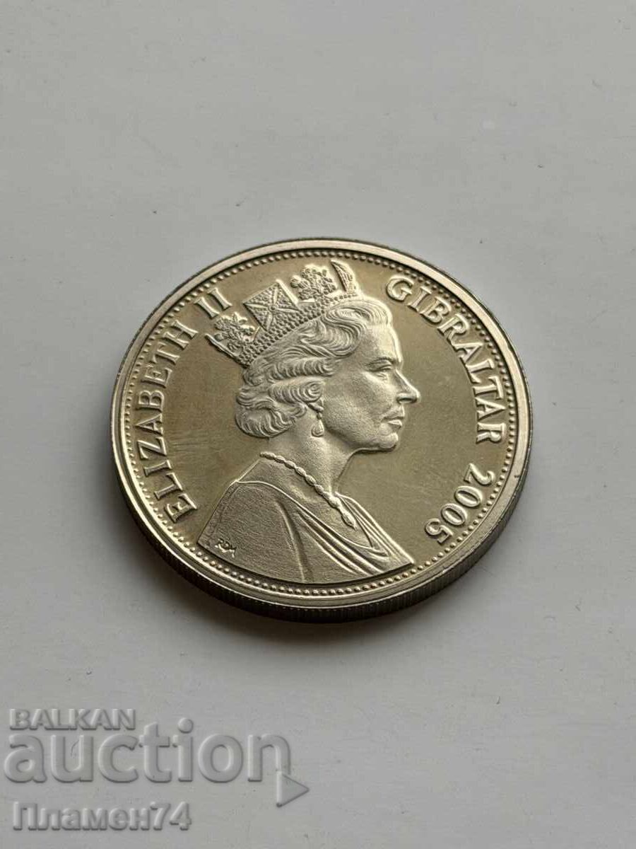 1 crown 2005 Gibraltar Garden Party with price € 21.00 | 41.07 BGN 1 crown 2005 Gibraltar Garden Party with price € 21.00 | 41.07 BGN