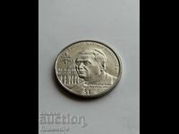 1 dolar 2005 Sierra Leone Papa Benedict al XVI-lea