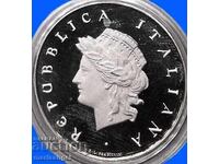 500 лири 1993 Италия Централна банка Юбилей 100 години PROOF