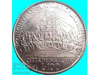 100 Лири 1962 Ватикан Иоан XXIII