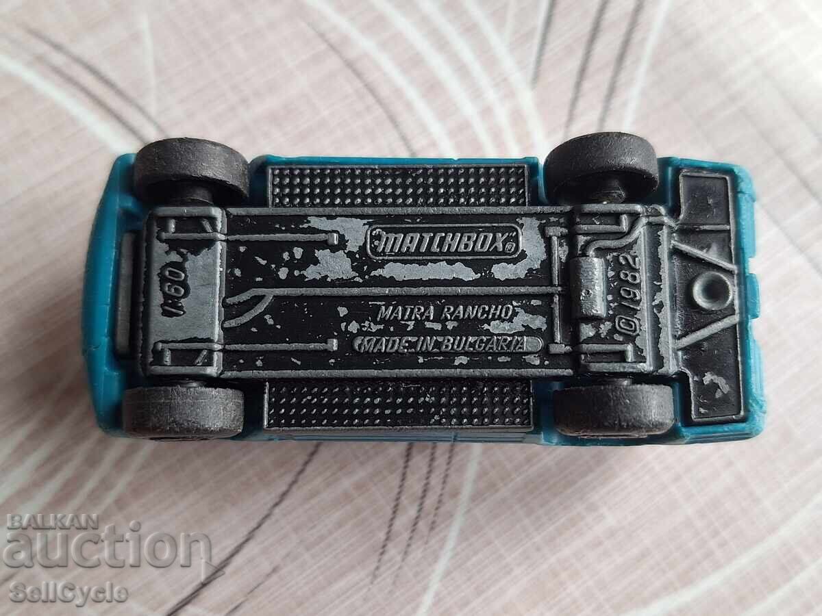 ✅ΒΟΥΛΓΑΡΙΚΟ ΜΕΤΑΛΛΙΚΟ ΑΥΤΟΚΙΝΗΤΑΚΙ MATCHBOX MATRA RANCHO❗ - 5