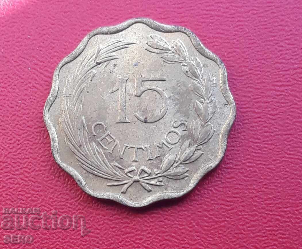 Παραγουάη-15 σεντς 1953
