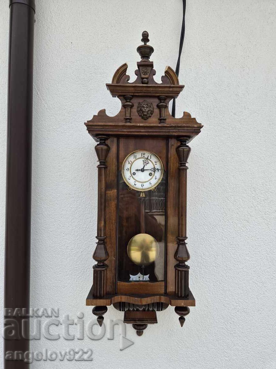 Ceas de perete german GUSTAV BECKER SILESIA FUNCȚIONAL Ceas de perete german GUSTAV BECKER SILESIA FUNCȚIONAL