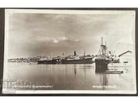 5923 Kingdom of Bulgaria postcard Burgas the port Paskov 19