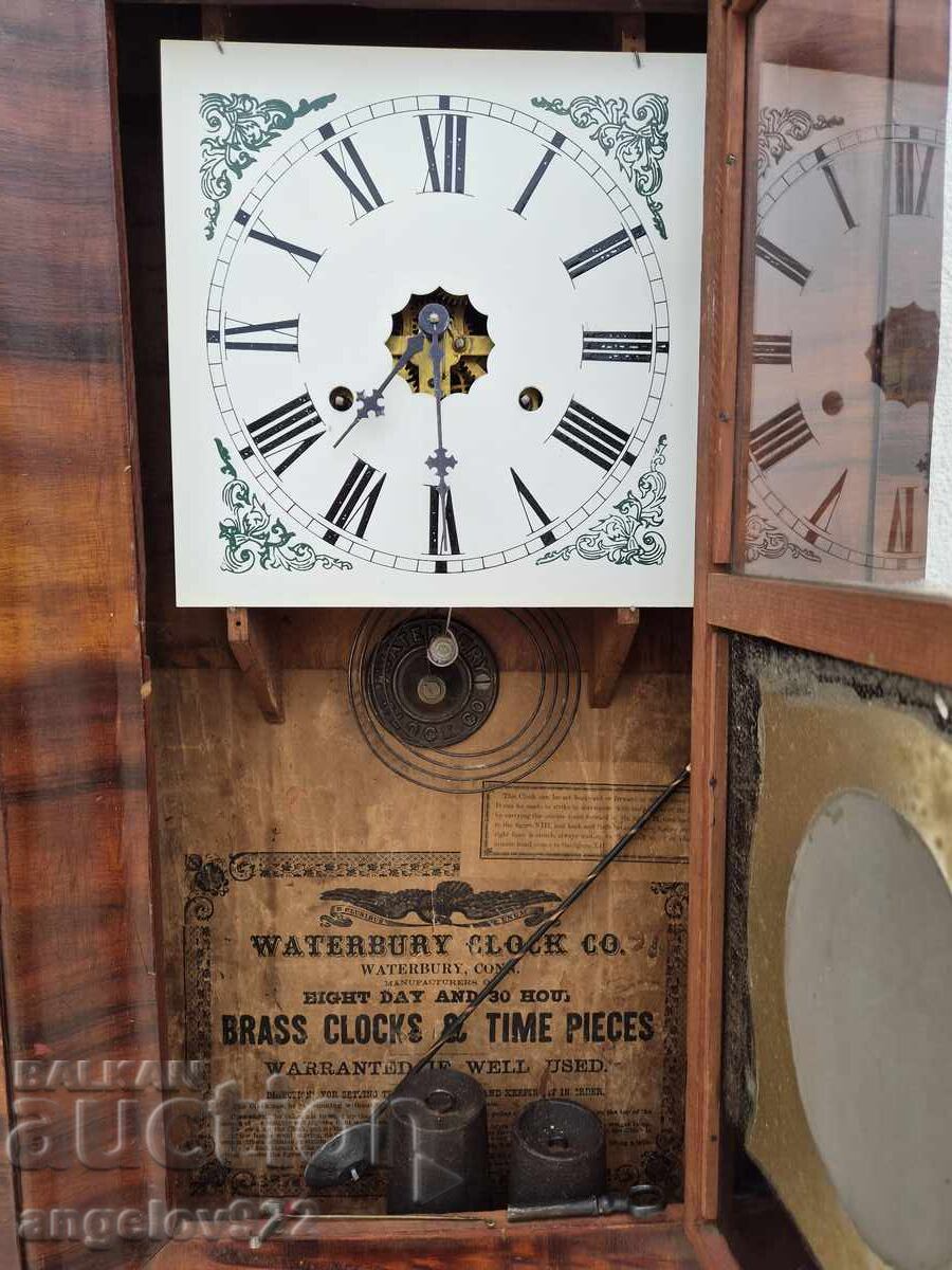 Аукцион Американски стенен часовник Waterbury Clock Co.