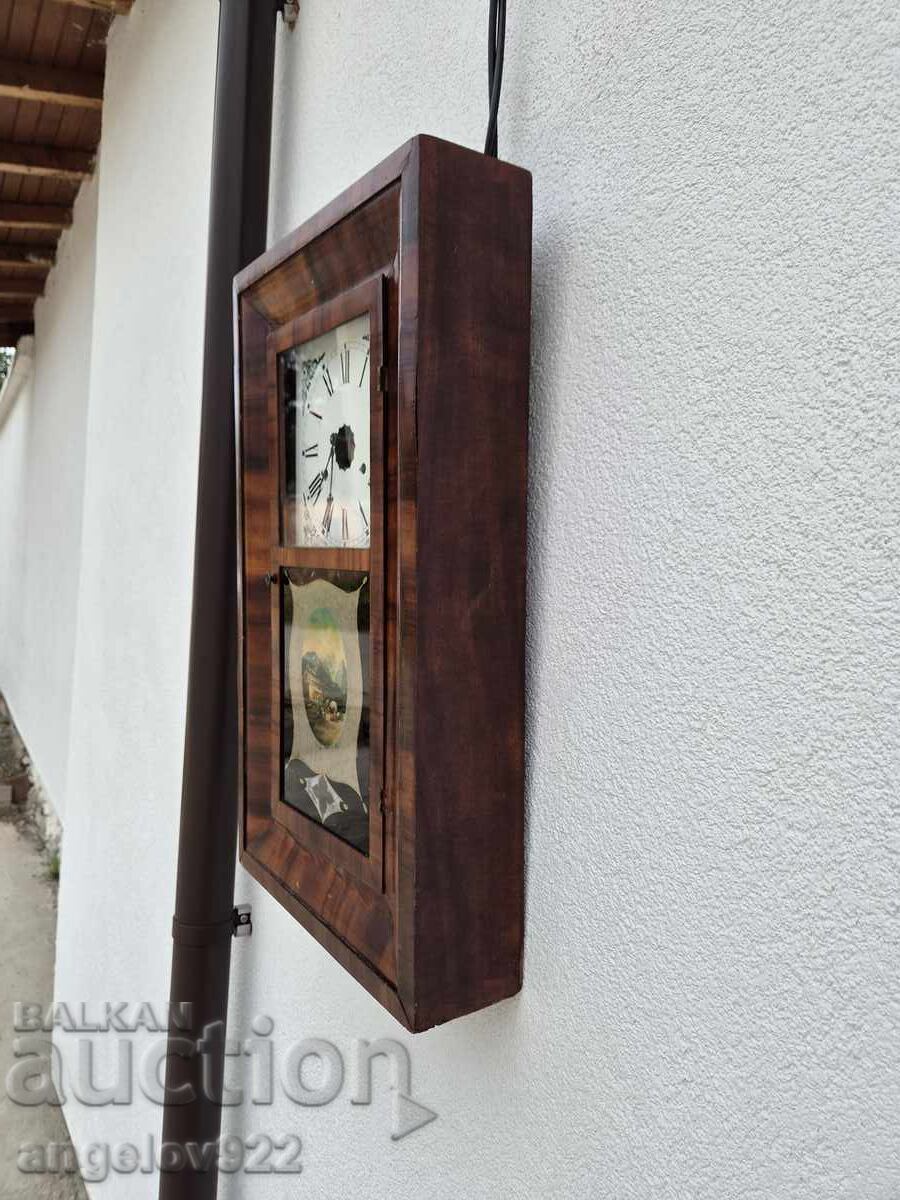 Американски стенен часовник Waterbury Clock Co. - 5