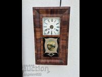 Αμερικανικό επιτοίχιο ρολόι Waterbury Clock Co