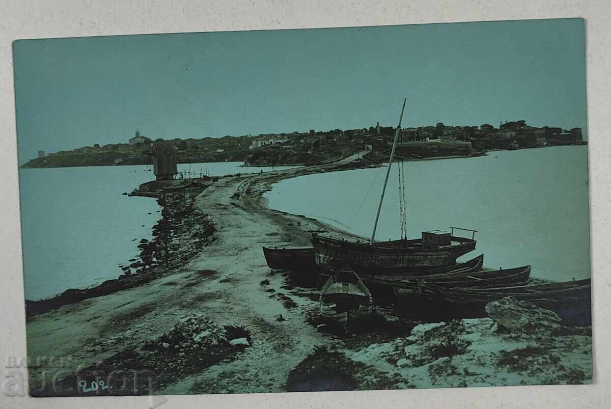 MESEMBRIA NESSEBAR WINDMILL POSTCARD PHOTO PHOTOGRAPH