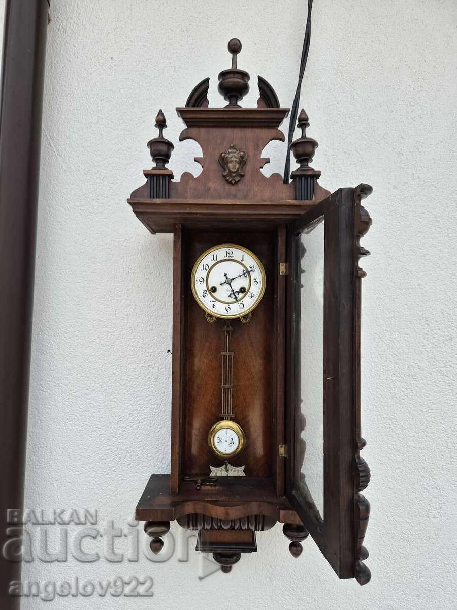 JUNGHANS German Wall Clock WORKING with price € 0.01 | 0.02 BGN JUNGHANS German Wall Clock WORKING with price € 0.01 | 0.02 BGN