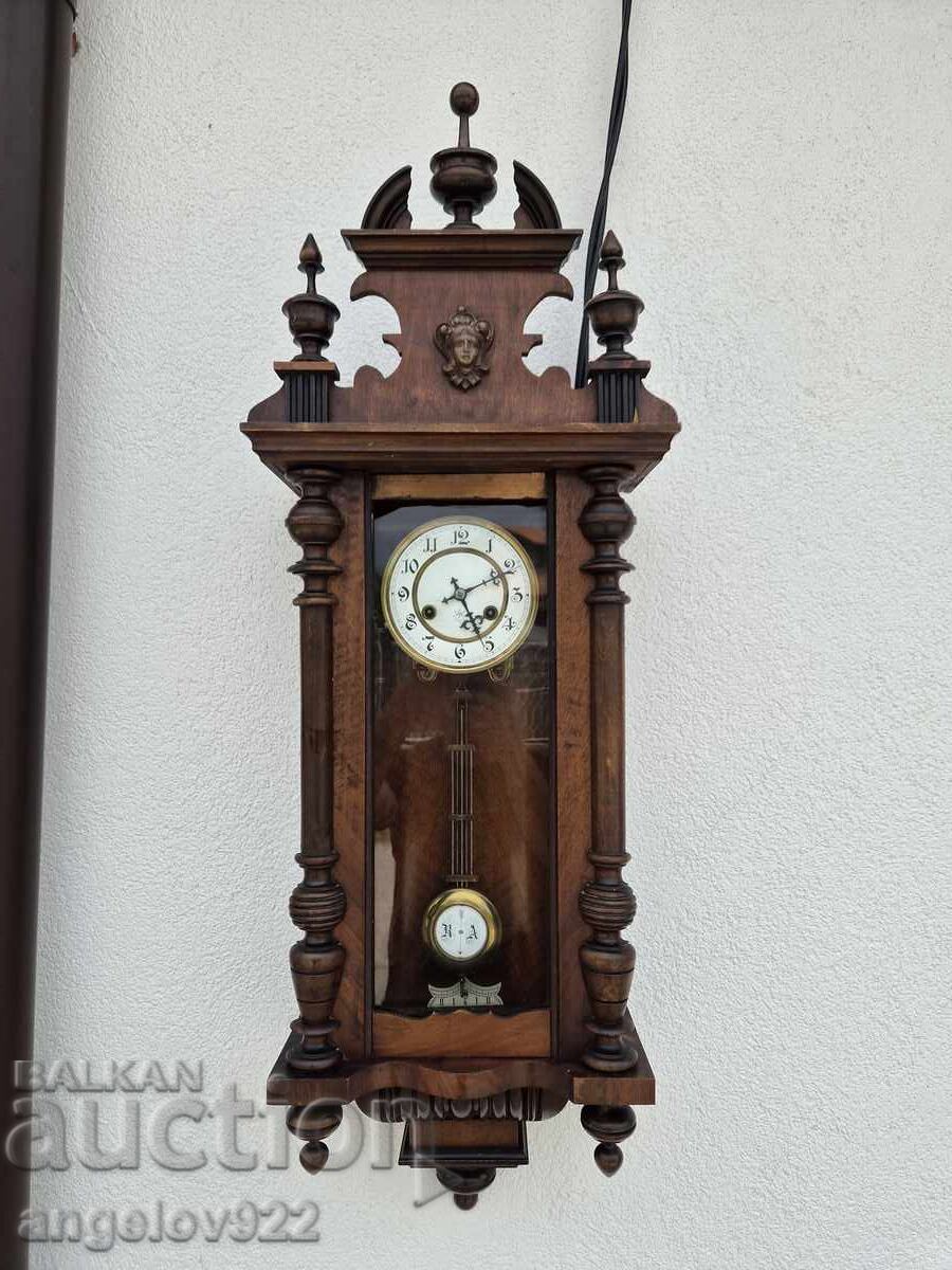JUNGHANS German Wall Clock WORKING JUNGHANS German Wall Clock WORKING