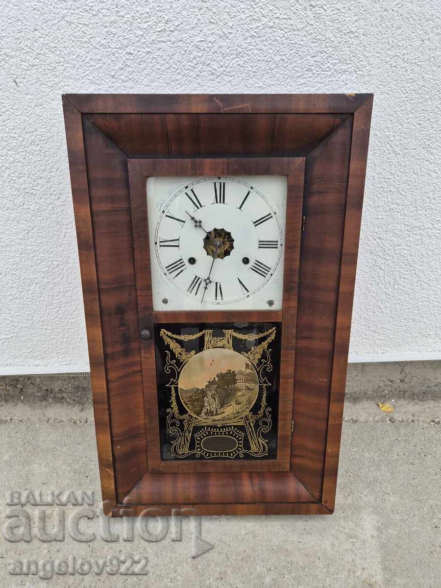 Американски стенен часовник Jerome & Co