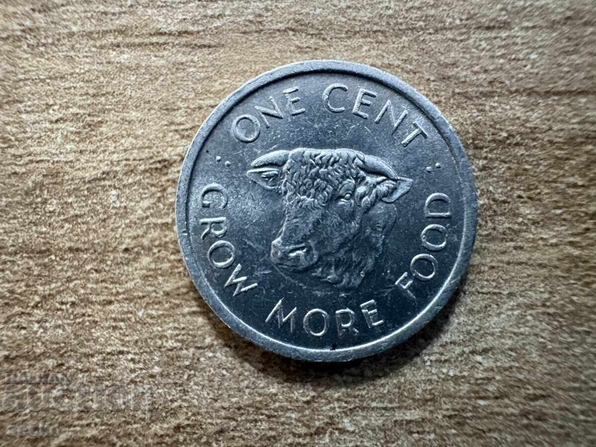 Seychelles - 1 cent (1972) - FAO