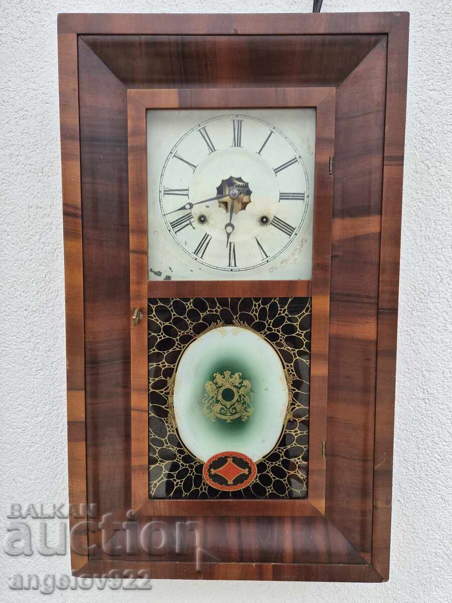 American wall clock ANSONIA BRASS with price € 1.50 | 2.93 BGN