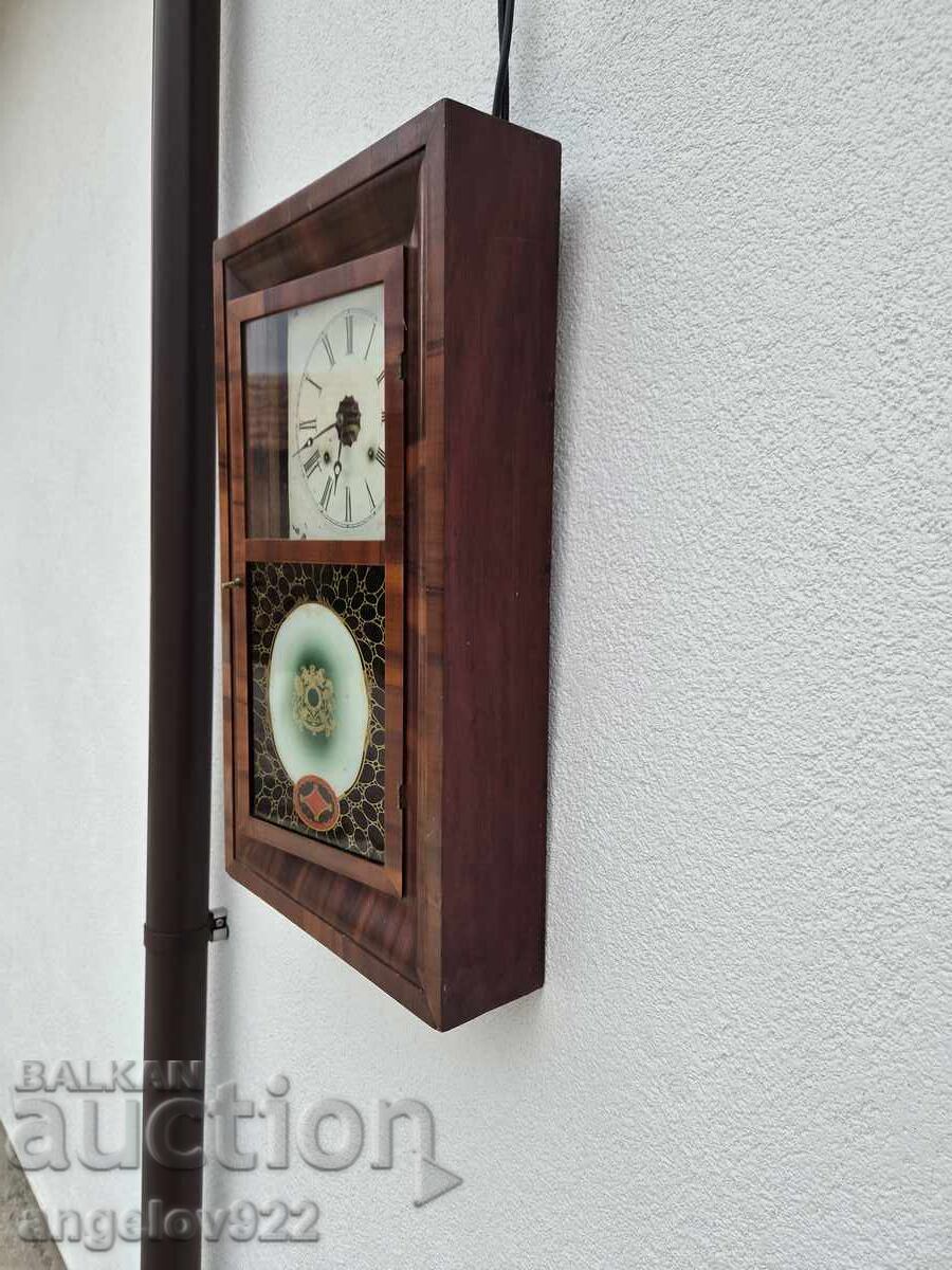 American wall clock ANSONIA BRASS - 6