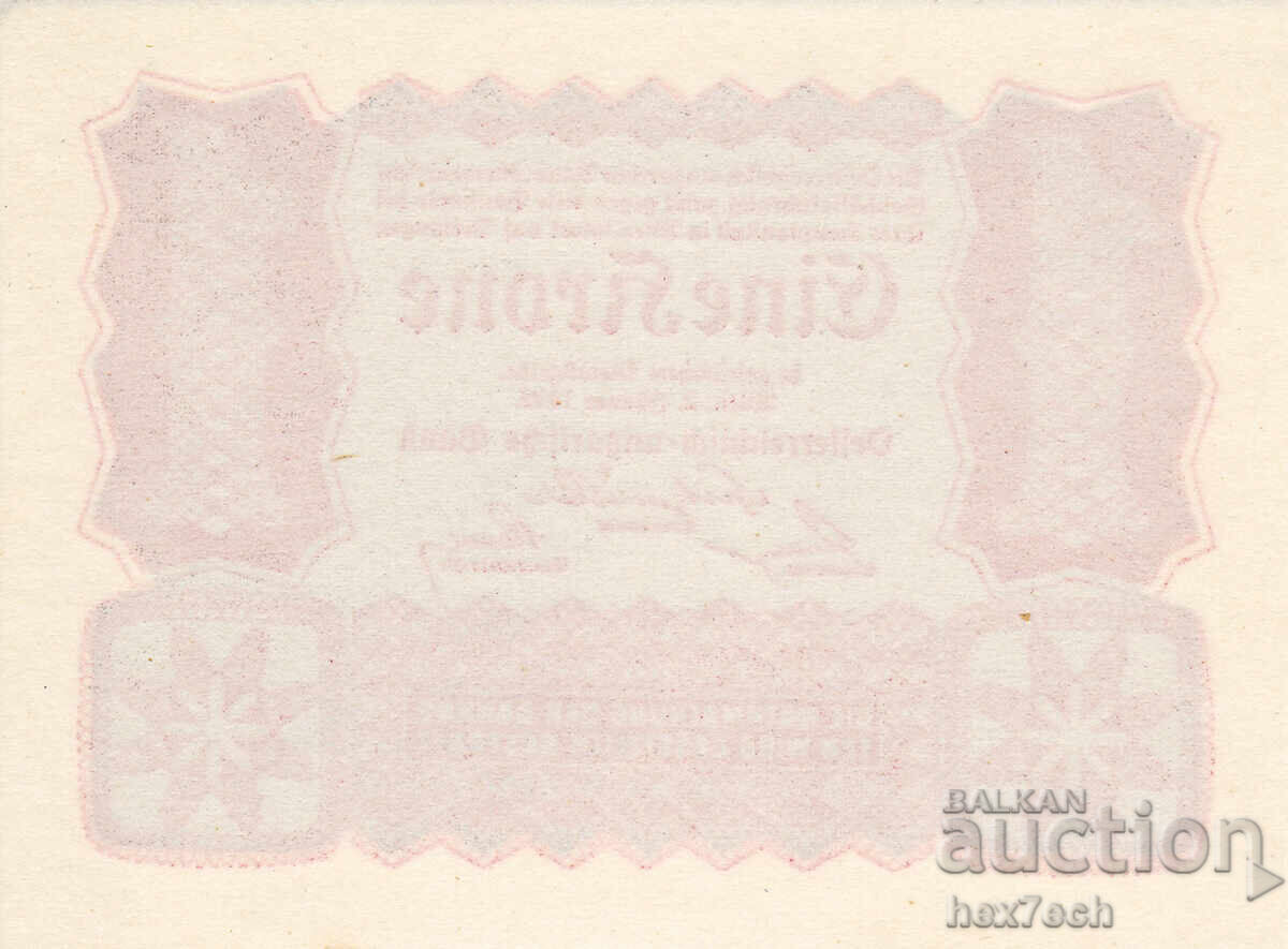 Licitație ❤️ ⭐ Austria 1922 1 coroană UNC nouă ⭐ ❤️
