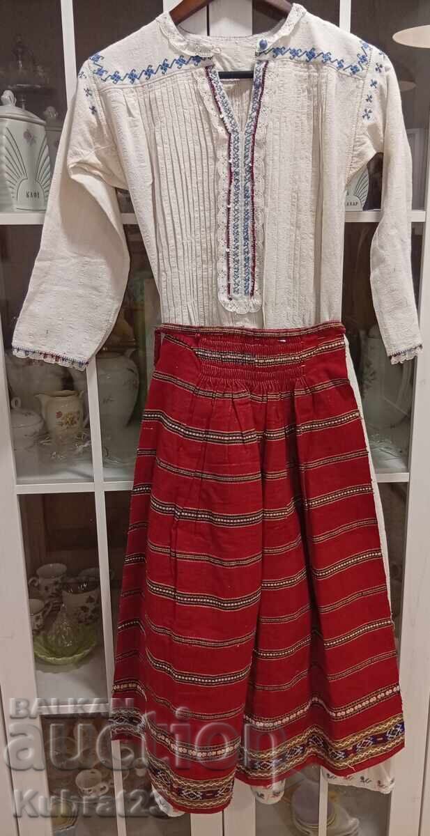 Χαρτζοϊκό πουκάμισο με ποδιά