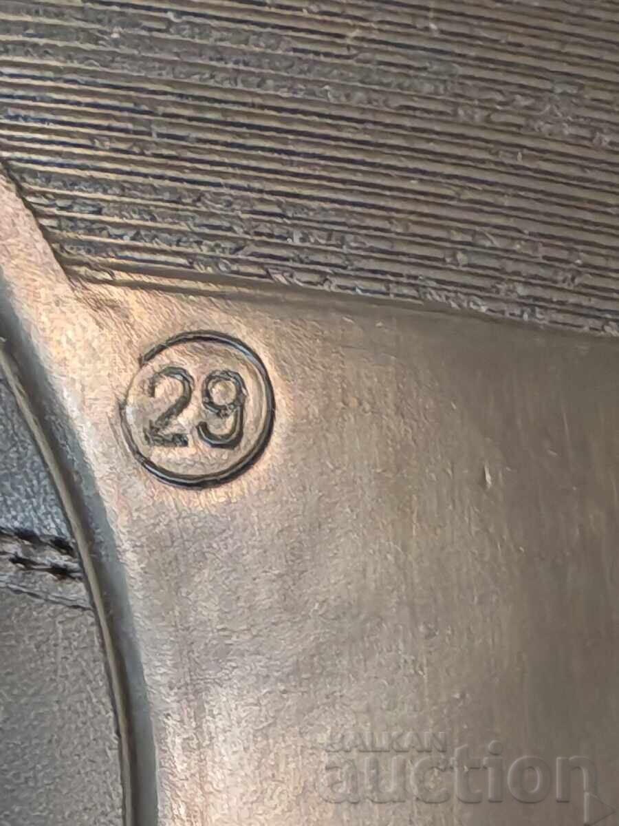 Încălțăminte bărbătească bulgărească de calitate superioară, stil retro, din piele naturală - 5