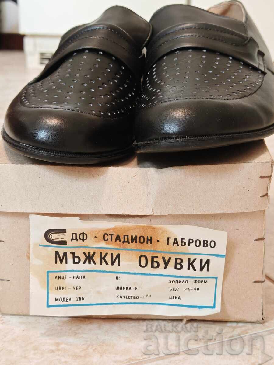Încălțăminte bărbătească bulgărească de calitate superioară, stil retro, din piele naturală - 6