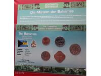 Bahamas-SET 2005-2007 of 5 coins