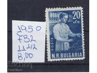 Bulgaria 1950 perforation variety