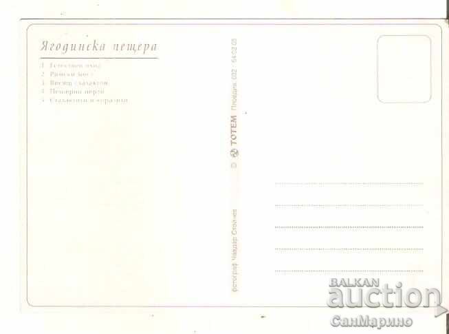 Postcard Bulgaria "Yagodinska Cave" Cave 6* with price € 0.40 | 0.78 BGN