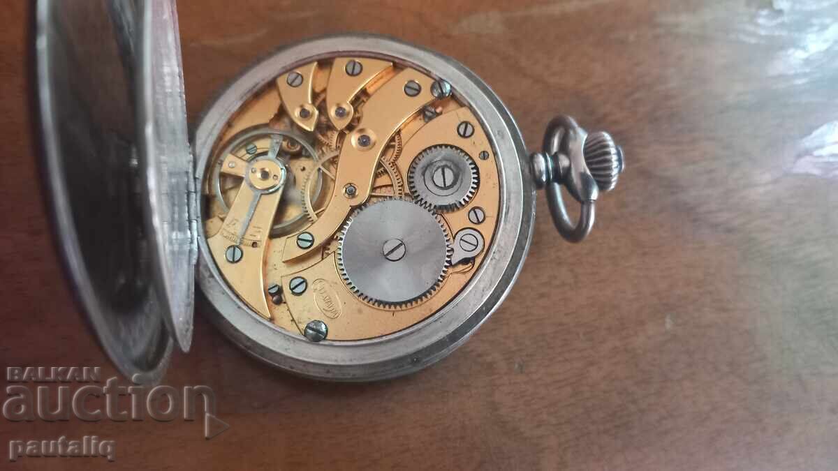 CEAS DE BUZUNAR ELVEȚIAN CU CAPACE DIN ARGINT - 5