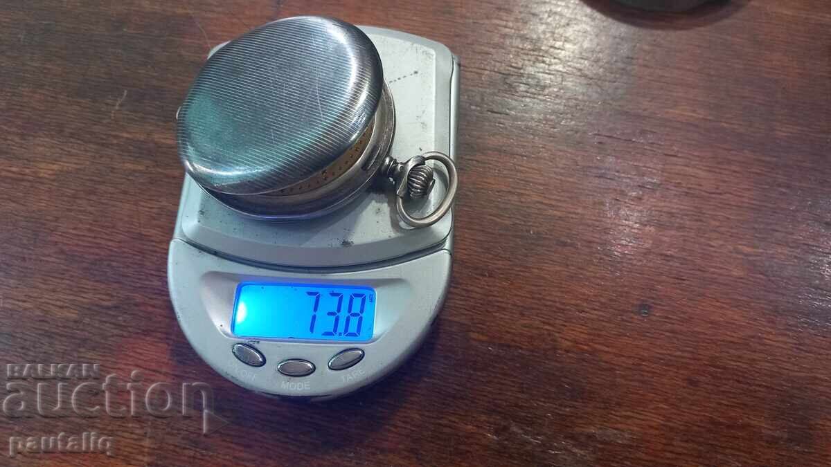 CEAS DE BUZUNAR ELVEȚIAN CU CAPACE DIN ARGINT - 7