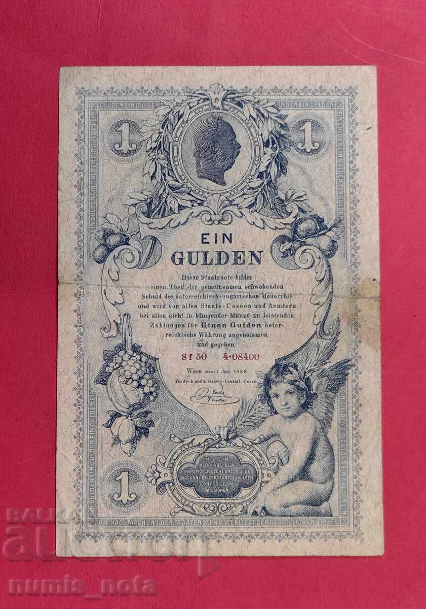 1 Gulden / Forint 1888 Austria