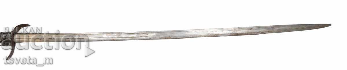 Sabre with an original blade and a compiled hilt - 5
