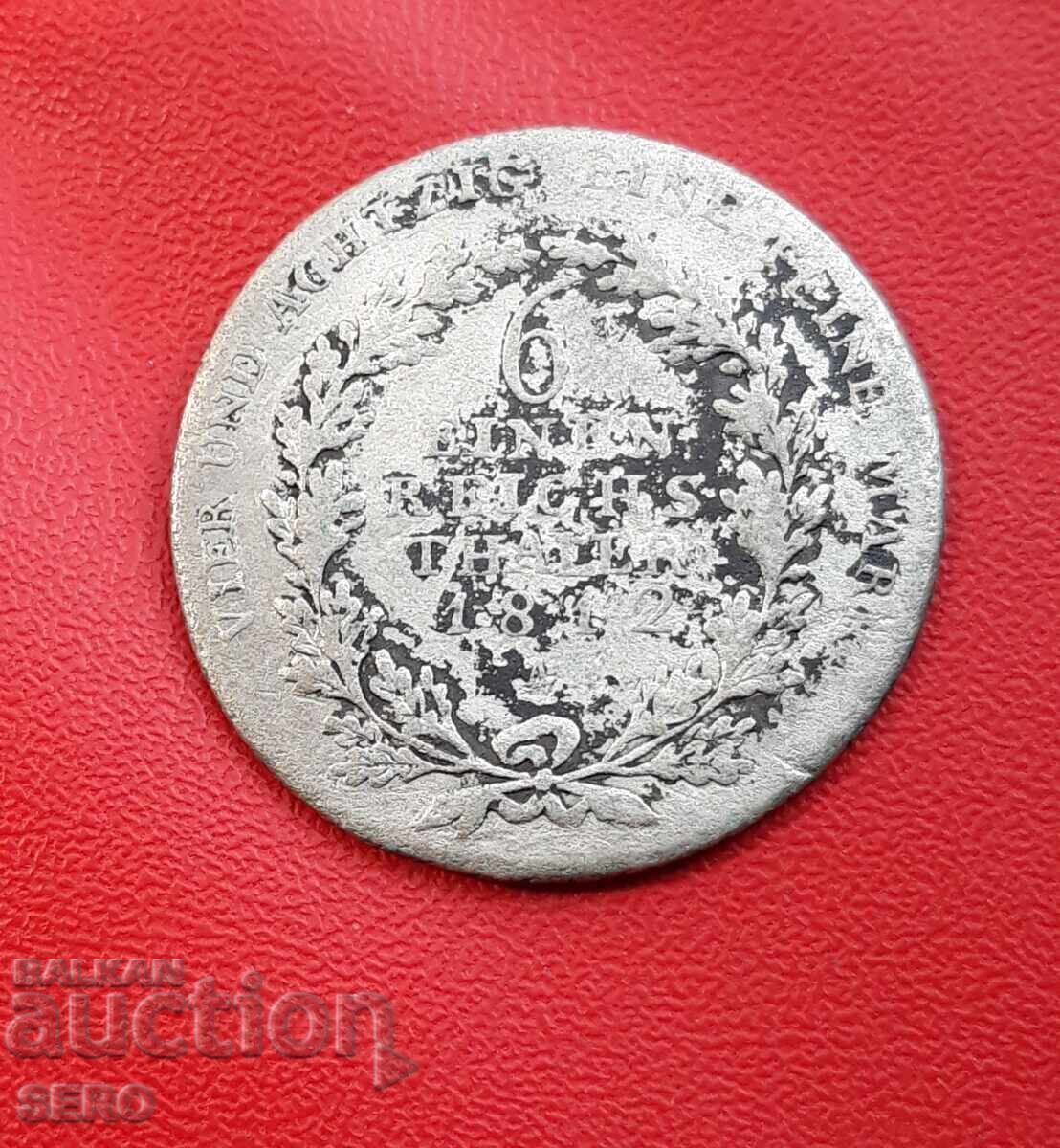 Germany - Prussia - 1/6 Thaler 1812