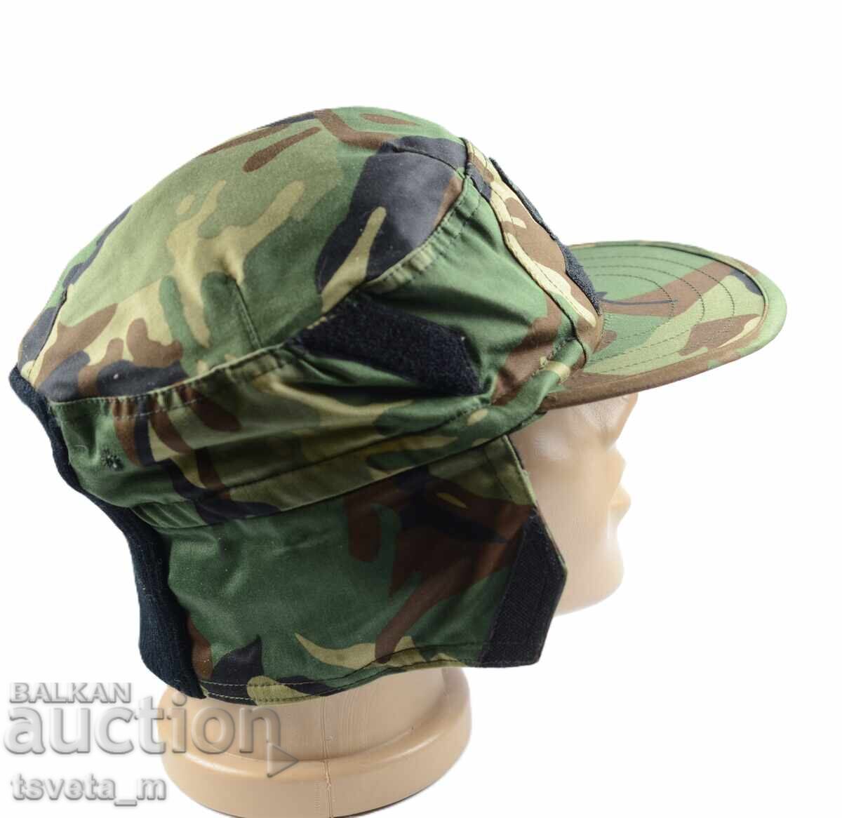 Căciulă militară de iarnă cu cozoroc și apărători pentru urechi BA - 5