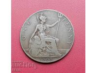Great Britain-1 penny 1909