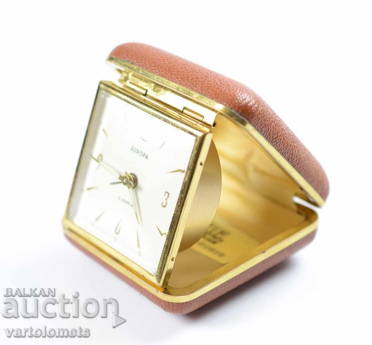 Mechanical travel alarm clock Europa Germany - working with price € 8.00 | 15.65 BGN