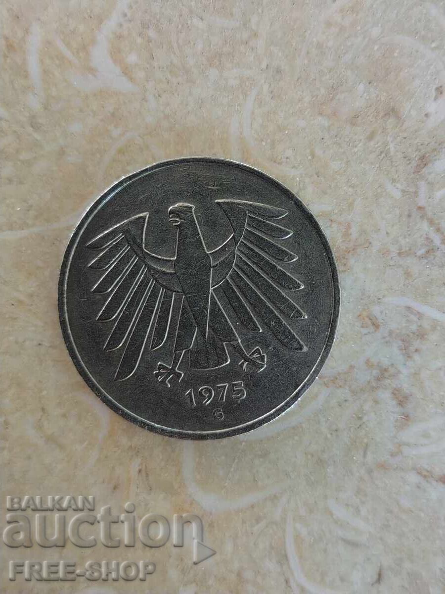 5 μάρκα 1975, γράμμα G με τιμή € 4.99 | 9.76 BGN