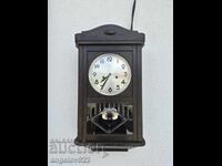 German Wall Clock Hamburg American WORKING