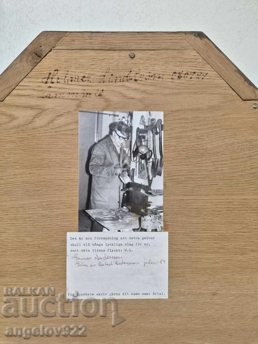 Ceas de perete frumos WESTERSTRAND, FUNCȚIONAL - 7