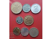 Mixed lot of 8 coins