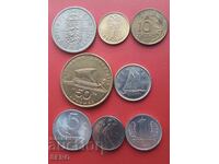Mixed lot of 8 coins