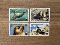 Tristan da Cunha - Foca cu blană subantarctică (2004) MNH