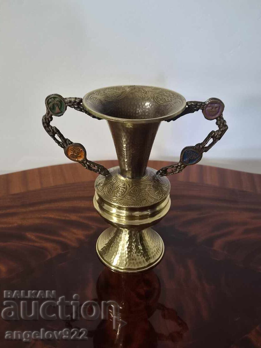 Δημοπρασία Vintage μπρούτζινος αμφορέας!!! Δημοπρασία Vintage μπρούτζινος αμφορέας!!!