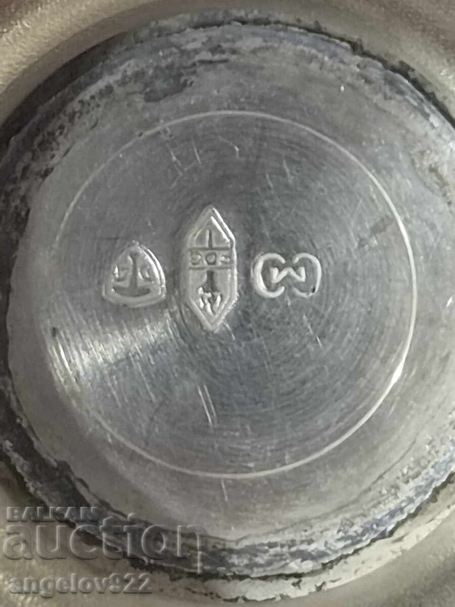 Vază metalică vintage!!! - 7