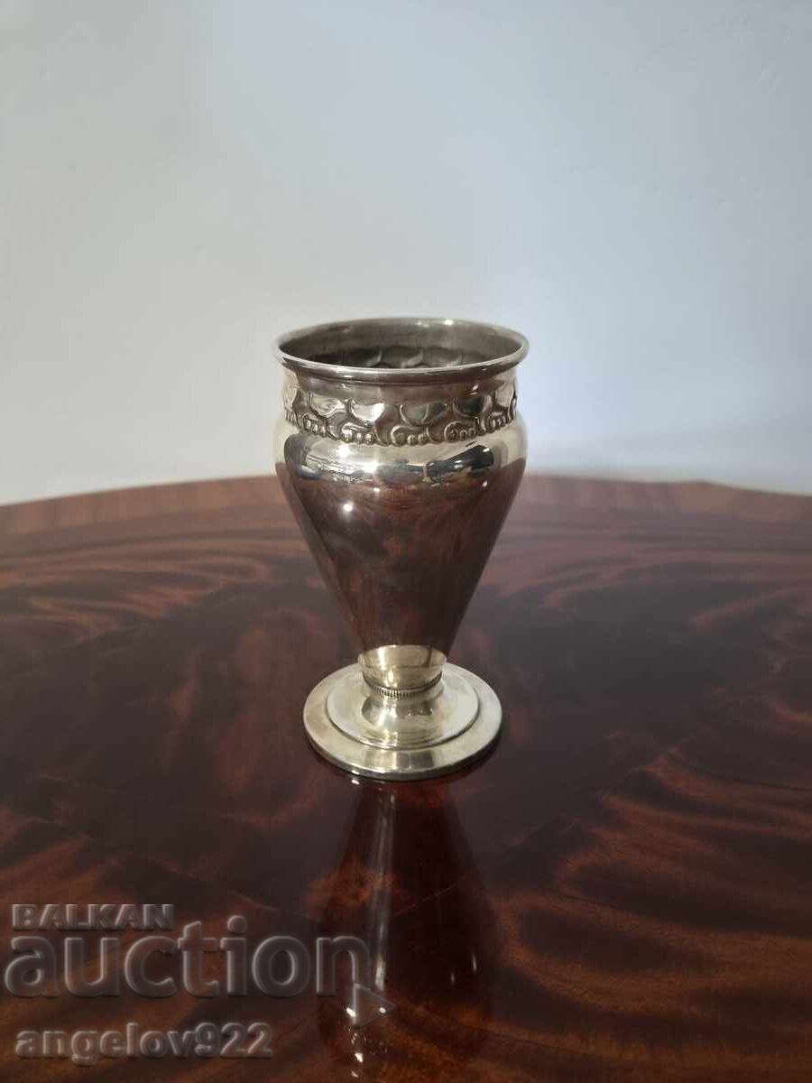 Vază metalică vintage!!!